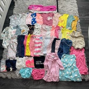 9 Month Baby Girl Clothes Lot